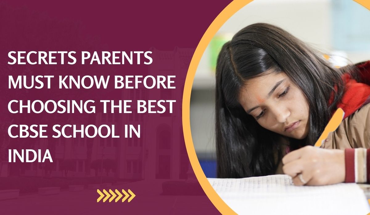 best CBSE schools in India